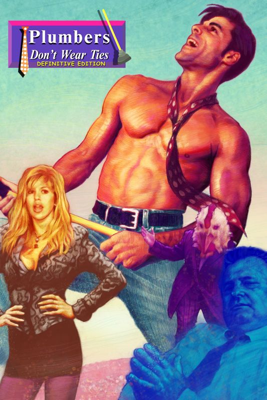 Plumbers Don't Wear Ties: The Definitive Edition box art for Nintendo Switch